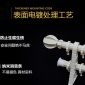 窗簾桿 窗簾羅馬桿 加厚鋁合金窗簾桿 順滑靜音窗簾桿 單桿雙桿