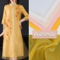 廠家熱銷 10D*30D歐根紗天絲皺布春夏時(shí)裝長(zhǎng)裙?jié)h服面料