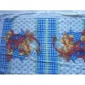 供應(yīng)T/Ｃ割絨涂料印花水果花茶巾