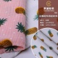 廠家 全棉菠蘿印花縐布 仿麻 睡衣家居服連衣裙女裝童裝面料